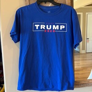 Trump 2020 Royal Blue Cotton T Shirt